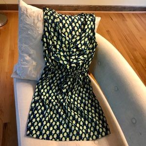 Cute bird print dress, Sz S with pockets